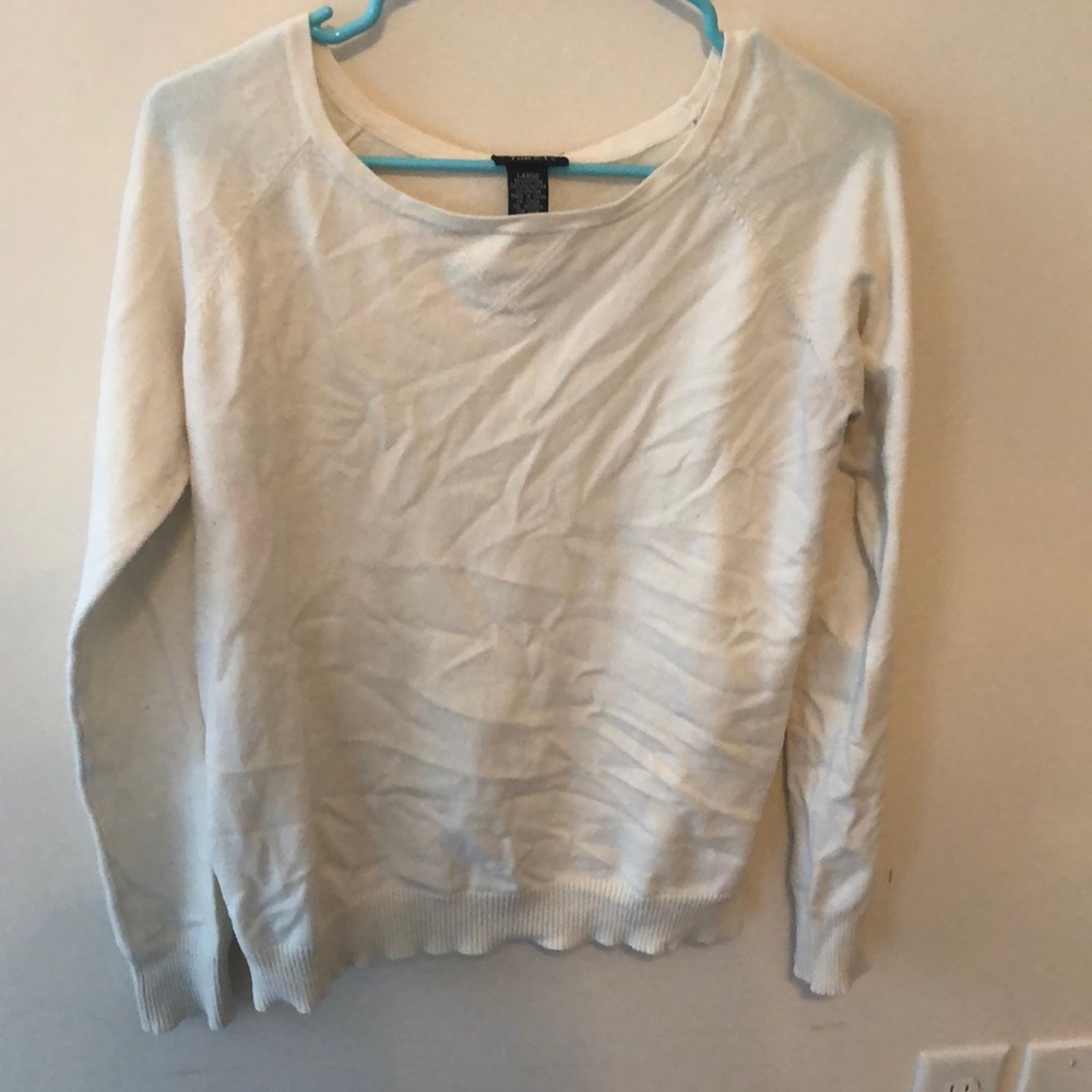 White sweater